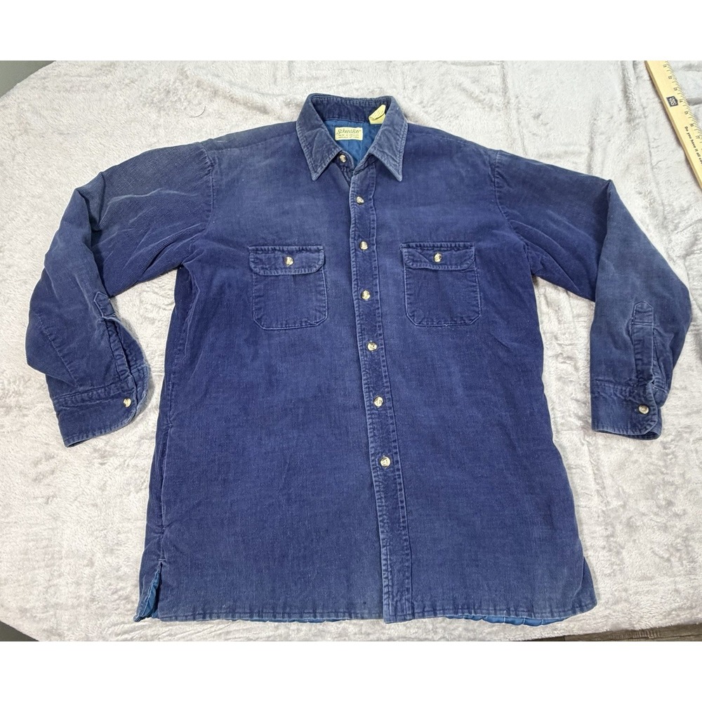 St‎ Johns Bay Corduroy Button Up Quilt Lined Long Sleeve Shacket